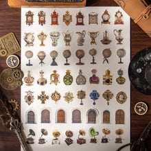 Load image into Gallery viewer, Antique Objects Series Washi Tapes (8 Designs)