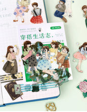 Load image into Gallery viewer, Japanese Daily Life Style Decorative Stickers (4 Designs)