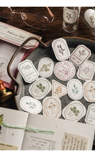 Load image into Gallery viewer, Vintage Style Embossed Series Stickers (6 Designs)