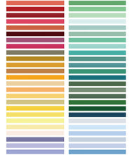 Load image into Gallery viewer, Magic Moment Rainbow Color Washi Tape Set (100 pcs)