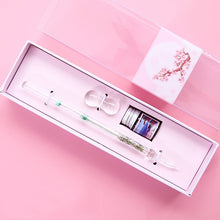Load image into Gallery viewer, Kawaii Sakura Vintage Style Calligraphy Set (3 pcs)