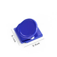 Load image into Gallery viewer, Colorful Mini Magnetic Paper/Photo Clips (9 colors)