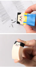 Load image into Gallery viewer, Kawaii Bald Man Cartoon Rubber Eraser