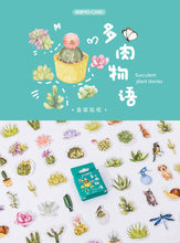 Load image into Gallery viewer, Succulent Plant Stories Stickers
