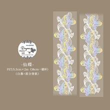 Load image into Gallery viewer, Rayon Dream Series Laser Transparent Washi Tapes