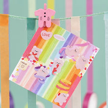 Load image into Gallery viewer, Magic Moment Rainbow Color Washi Tape Set (100 pcs)