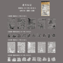 Load image into Gallery viewer, Vintage Shabby Notes Manuscript Material Paper