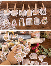 Load image into Gallery viewer, Vintage Style Rose Letterhead Stickers