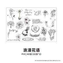 Load image into Gallery viewer, Little Prince's Golden World Laser Stickers