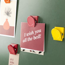 Load image into Gallery viewer, Colorful Mini Magnetic Paper/Photo Clips (9 colors)