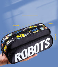 Load image into Gallery viewer, Double Deck Large Capacity Pencil Cases (4 Designs)
