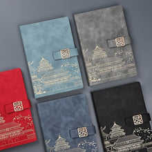 Load image into Gallery viewer, 2023 Japanese Castle Design Leather Planners (5 Colors)
