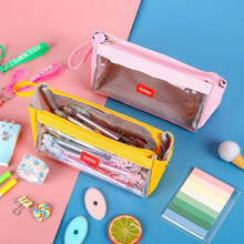 Load image into Gallery viewer, Candy Color Transparent Pencil Cases (5 colors)