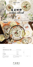 Load image into Gallery viewer, Vintage Series Floral and Clock Stickers