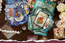 Load image into Gallery viewer, Vintage Style Flower House Stickers