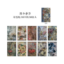 Load image into Gallery viewer, Baroque Court Art Style Krafting Material Paper (50 Sheets)