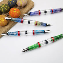 Load image into Gallery viewer, GlassyGrip Dual Nib Fountain Pens