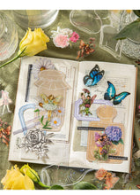 Load image into Gallery viewer, Dreaming Wish Bottle Series Floral Stickers (8 Designs)