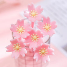 Load image into Gallery viewer, Cherry Blossom Kawaii Gel Pen Sets (10 Pcs)