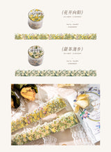 Load image into Gallery viewer, Four Seasons Floral Heaven Masking Tapes (6 designs)