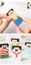Load image into Gallery viewer, Kawaii Bald Man Cartoon Rubber Eraser