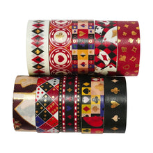 Load image into Gallery viewer, Kawaii Poker Series Washi Tape Set -Limited Edition