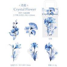 Load image into Gallery viewer, Crystal Flower Shadow Series Large Stickers