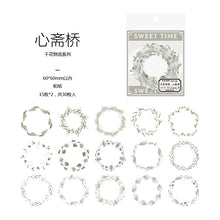 Load image into Gallery viewer, Sweet Times Series - Wreath Stickers (8 colors)