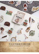 Load image into Gallery viewer, Travel to the Past Vintage Style Stickers