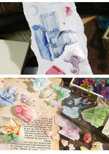 Load image into Gallery viewer, Japanese Princess Fantasy Wide Transparent Washi Tapes