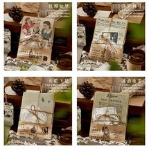 Load image into Gallery viewer, Vintage Style Old Letters Krafting Material Paper