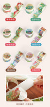 Load image into Gallery viewer, Vintage Style Plant & Nature Washi Tapes