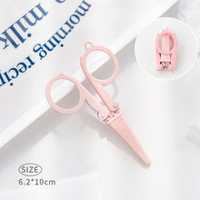 Load image into Gallery viewer, Mini Morandi Color Folding Scissors (5 Colors)