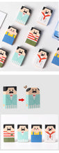 Load image into Gallery viewer, Kawaii Bald Man Cartoon Rubber Eraser