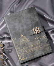 Load image into Gallery viewer, 2023 Japanese Castle Design Leather Planners (5 Colors)