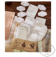 Load image into Gallery viewer, Vintage Style Old Letters Krafting Material Paper