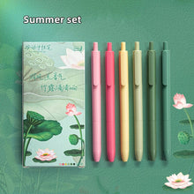 Load image into Gallery viewer, Four Seasons Gel Pen Sets (4 Designs)