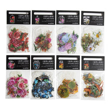 Load image into Gallery viewer, Dreaming Wish Bottle Series Floral Stickers (8 Designs)