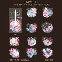 Load image into Gallery viewer, Crystal Story Series Floral Stickers - Limited Edition