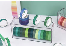 Load image into Gallery viewer, Magic Moment Rainbow Color Washi Tape Set (100 pcs)