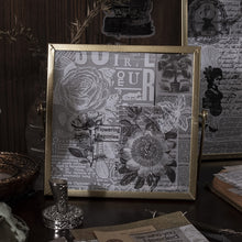 Load image into Gallery viewer, Vintage Shabby Notes Manuscript Material Paper