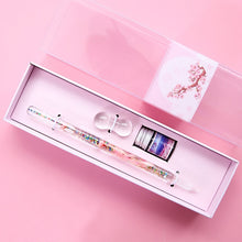 Load image into Gallery viewer, Kawaii Sakura Vintage Style Calligraphy Set (3 pcs)