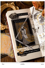 Load image into Gallery viewer, Vintage Style Royal Gold Stickers ( 6 Designs)