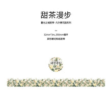 Load image into Gallery viewer, Four Seasons Floral Heaven Masking Tapes (6 designs)