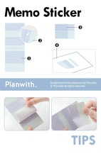 Load image into Gallery viewer, Plan with Memo Sticker Series Memo Pads
