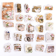 Load image into Gallery viewer, Vintage Style Rose Letterhead Stickers