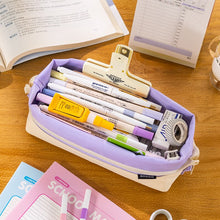 Load image into Gallery viewer, Angoo Large Capacity Colorful Pencil Cases (5 Colors)