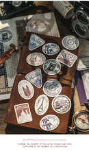 Load image into Gallery viewer, Vintage Style Embossed Series Stickers (6 Designs)