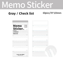 Load image into Gallery viewer, Plan with Memo Sticker Series Memo Pads