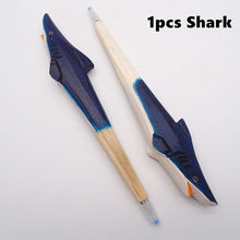 Load image into Gallery viewer, Handmade Wooden Animal Design Gel Pens